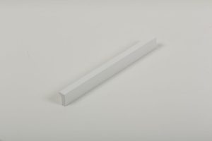 UCHWYT MEBLOWY PODŁUŻNY ANGLE 400 ALUMINIOWY BIAŁY