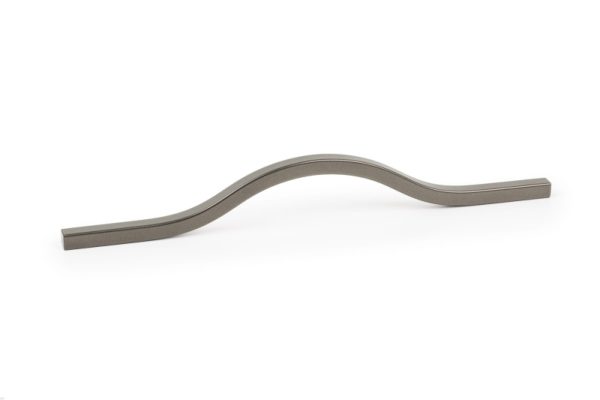 UCHWYT MEBLOWY PODŁUŻNY BRAVE 192 ALUMINIOWY METALICZNY SZARY