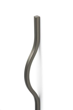 UCHWYT MEBLOWY PODŁUŻNY BRAVE 992 ALUMINIOWY METALICZNY SZARY (ASYMETRYCZNY)
