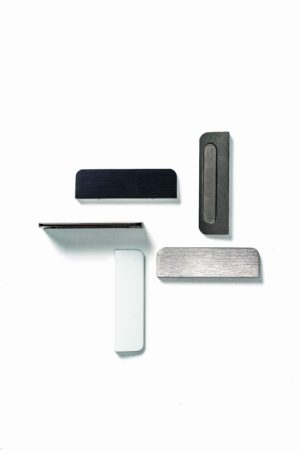 UCHWYT MEBLOWY PODŁUŻNY PEAK 64 ALUMINIOWY METALICZNY SZARY