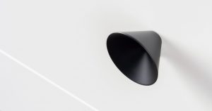 GAŁKA MEBLOWA CONIC 29 METALOWA CZARNY MAT