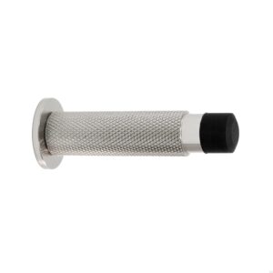 Stopka Stoper do drzwi naścienny Dexter Aluminiowy Srebrny