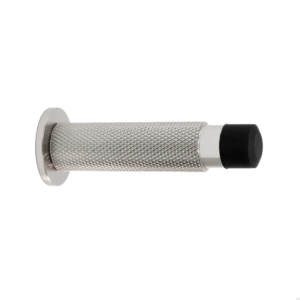 Stopka Stoper do drzwi naścienny Dexter Aluminiowy Srebrny