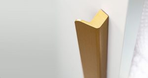 UCHWYT MEBLOWY PODŁUŻNY FLAPP 256 ALUMINIOWY ZŁOTY SZCZOTKOWANY