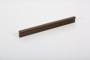 UCHWYT MEBLOWY PODŁUŻNY ANGLE 200 ALUMINIOWY METALICZNY BRĄZOWY