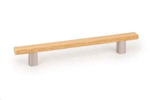 UCHWYT MEBLOWY PODŁUŻNY ARA W 160 DĘBOWY Z ALUMINIUM