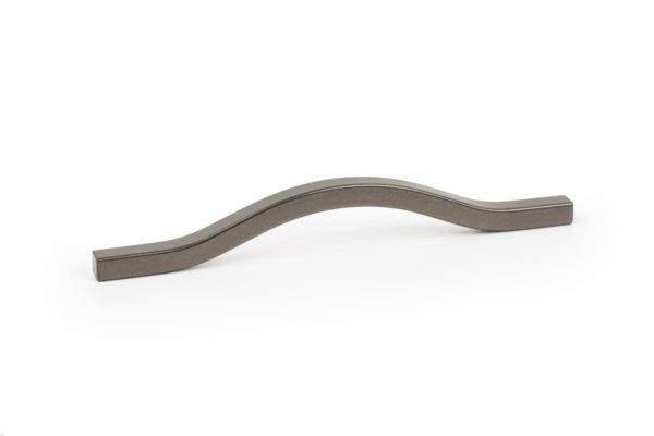 UCHWYT MEBLOWY PODŁUŻNY BRAVE 128 ALUMINIOWY METALICZNY SZARY