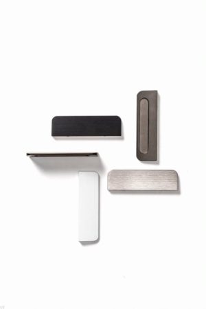 UCHWYT MEBLOWY PODŁUŻNY PEAK 64 ALUMINIOWY CZARNY