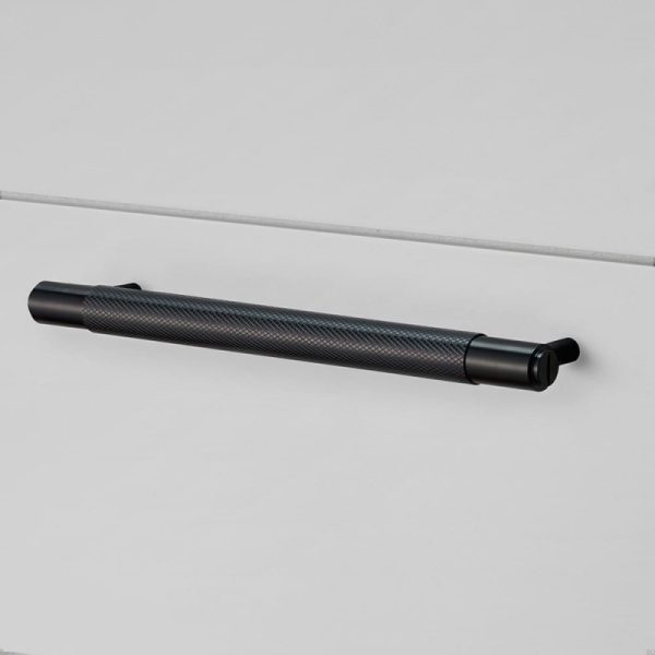 Uchwyt meblowy Pull Bar Small Cross Metalowy Czarny