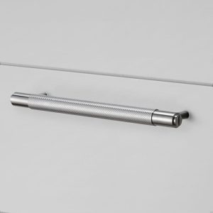 Uchwyt meblowy Pull Bar Small Cross Stalowy Srebrny