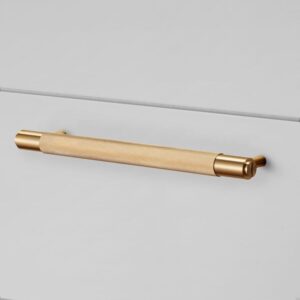Uchwyt meblowy 325 Pull Bar Large Cross Mosiężny Złoty