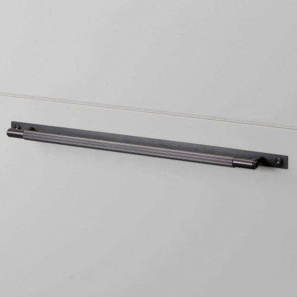 Uchwyt meblowy Pull Bar Plate Linear Large 325 Gun metal