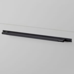 Uchwyt meblowy Pull Bar Plate Linear Large 325 Metalowy czarny