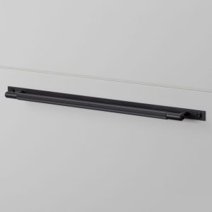 Uchwyt meblowy Pull Bar Plate Linear Large 325 Metalowy czarny