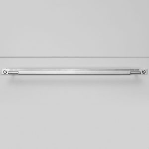 Uchwyt meblowy Pull Bar Plate Linear Large 325 Stalowy nierdzewny