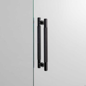 Uchwyt meblowy obustronny Pull Bar Double - sided Cross Metalowy Czarny