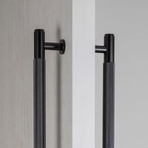 hwyt meblowy obustronny Closet Bar Double - sided Cross Metalowy Czarny