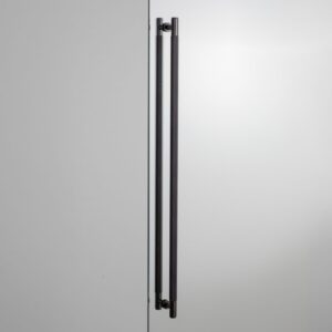 Uchwyt meblowy obustronny Closet Bar Double - sided Cross Mosiężny Palony Brąz