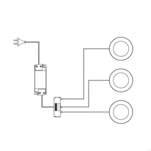 Spot LED Atom 2700K 24V/3W