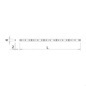 Pasek Ledowy Flexy 2216 3000 24V/9,6W 3000K
