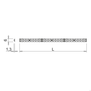 Pasek Ledowy Flexyled SHEP6B 2m EVO 24V/11,2W 2700K