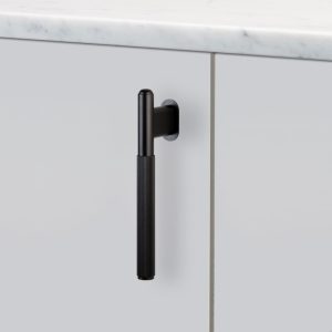 Uchwyt meblowy L - Bar Metalowy Czarny