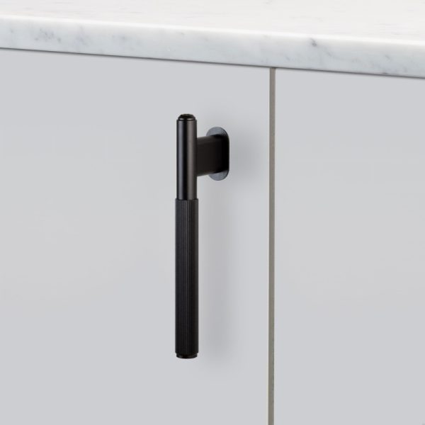 Uchwyt meblowy L - Bar Metalowy Czarny