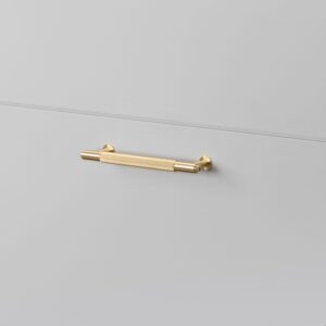 Uchwyt meblowy Pull Bar Linear Small 125 Mosiężny Złoty