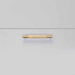 Uchwyt meblowy Pull Bar Linear Small 125 Mosiężny Złoty