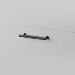 Uchwyt meblowy Pull Bar Linear Small 125 Metalowy Czarny