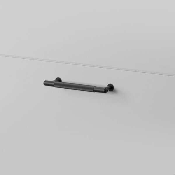 Uchwyt meblowy Pull Bar Linear Small 125 Metalowy Czarny