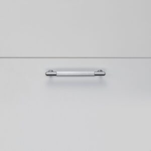 Uchwyt meblowy Pull Bar Linear Small 125 Stalowy Srebrny