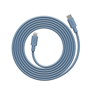 Cable 1 USB C to Lightning Charging Cable, 2m, Shark Blue