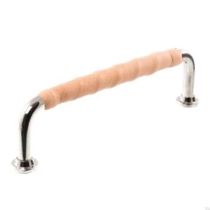 Uchwyt meblowy podłużny 1353 96 Naturalna Skóra