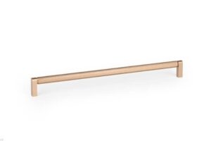 Uchwyt meblowy podłużny Brooklyn 320 mm - Złoty Szczotkowany Cava