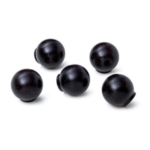 Gałka meblowa Black & Wine Red Melange