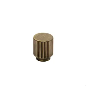 Gałka meblowa Helix Stripe 30 Antyczny Brąz