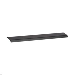Uchwyt meblowy krawędziowy Curve 128 Aluminiowy Czarny