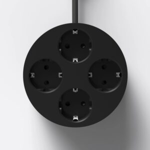 Przedłużacz Cords Circular C2 (4× 230V, chowany kabel)