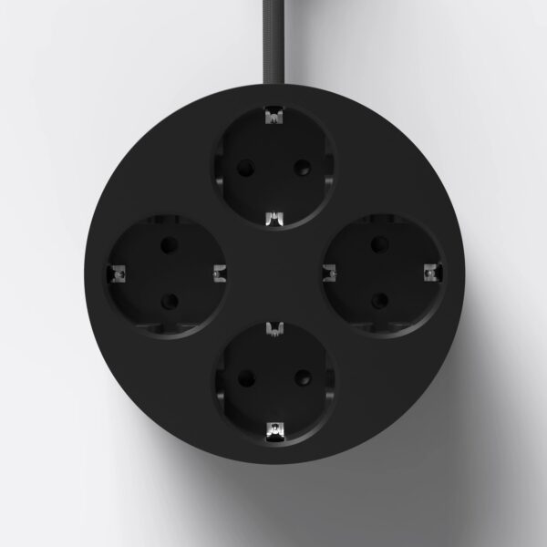 Przedłużacz Cords Circular C2 (4× 230V, chowany kabel)