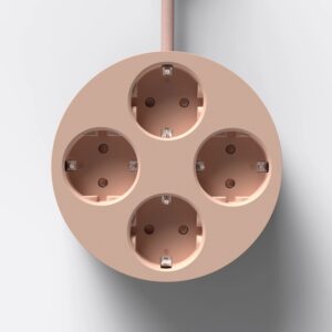 Przedłużacz Cords Circular C2 (4× 230V, chowany kabel)