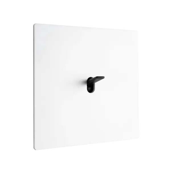 Włącznik pojedynczy w ramce Corian® z kolekcji Font 5.1