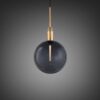 Lampa wisząca Forked Pendant Linear Globe Smoked Large