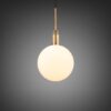Lampa wisząca Forked Pendant Linear Globe Opal Large