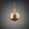 Lampa wisząca Forked Pendant Linear Shade Globe Smoked Large