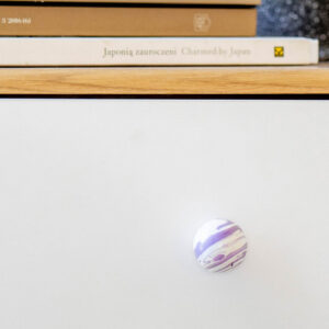 Gałka meblowa Duo White Amethyst