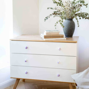 Gałka meblowa Duo White Amethyst