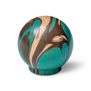 Gałka meblowa Blue on Beechwood