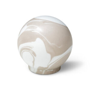 Gałka meblowa Duo White Grey