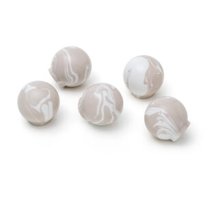 Gałka meblowa Duo White Grey